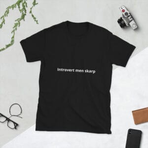 Introvert men skarp