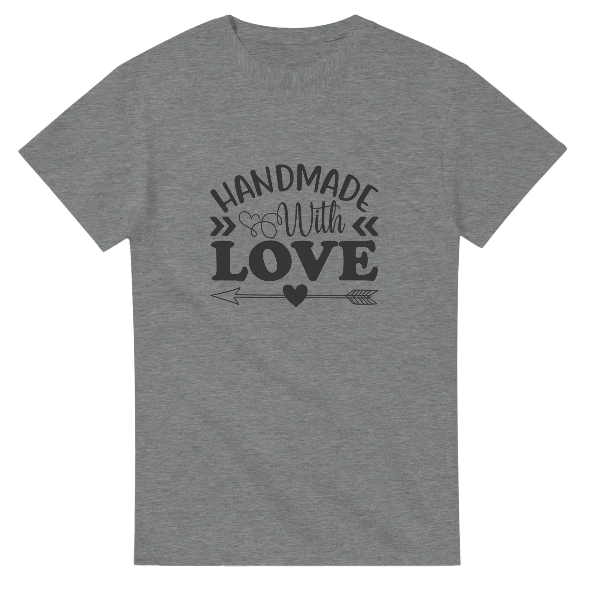 Handmade With Love T-shirt – Hantverksinspirerad Bomullströja med Unisex-passform och Tryck Tstore 1b1181b3-aaef-4a69-b185-cdfda721eac2