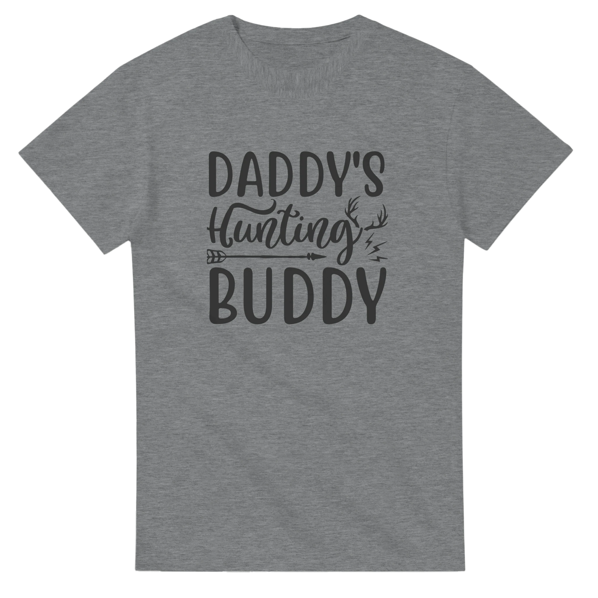 Daddy's Hunting Buddy – Klassisk Bomulls-T-shirt med Jägarmotiv för Vardags och Tryck Tstore 384348c5-417b-4875-9f3d-ae8e24a50a4f