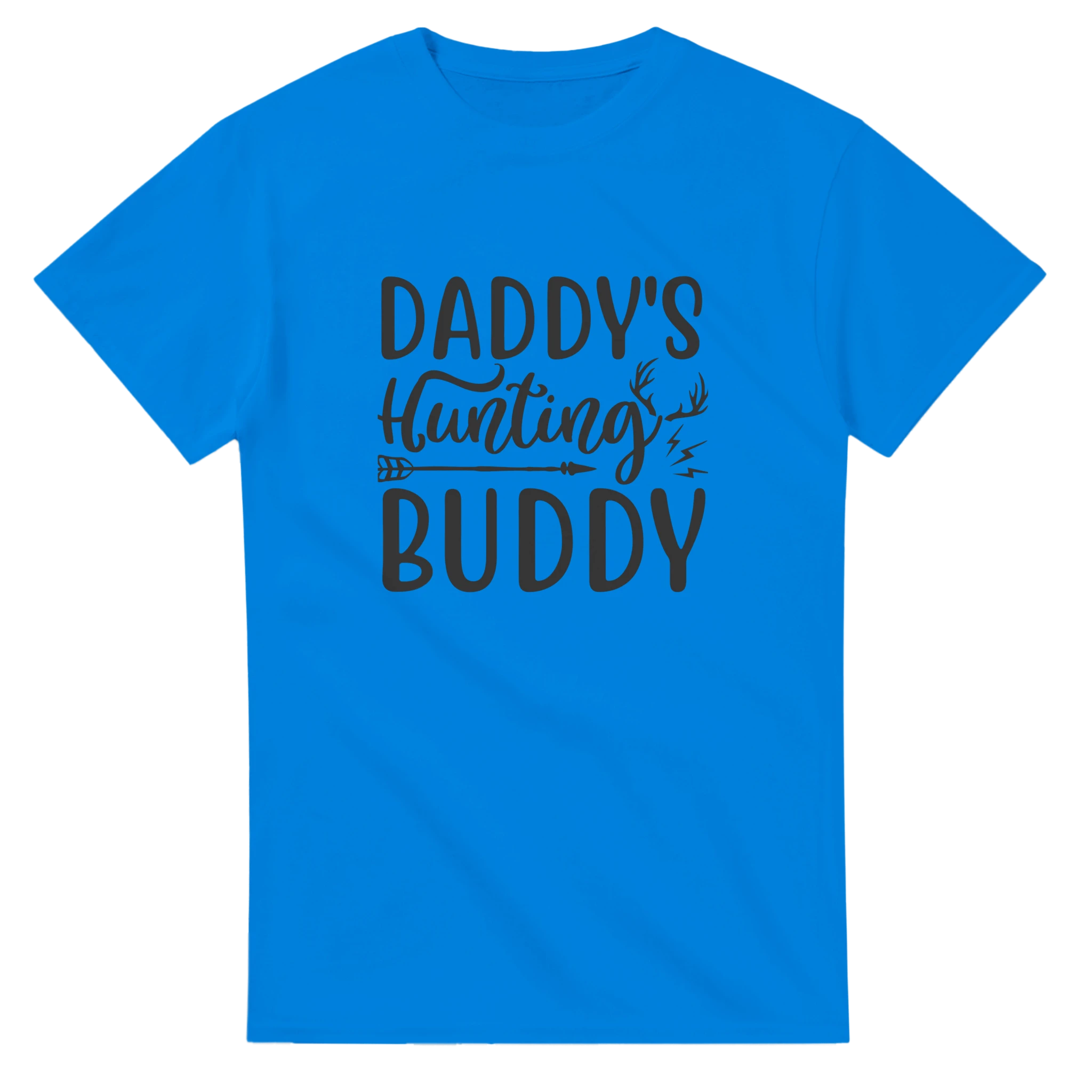Daddy's Hunting Buddy – Klassisk Bomulls-T-shirt med Jägarmotiv för Vardags och Tryck Tstore 91a07074-66af-41ec-8beb-b604d1ea5735