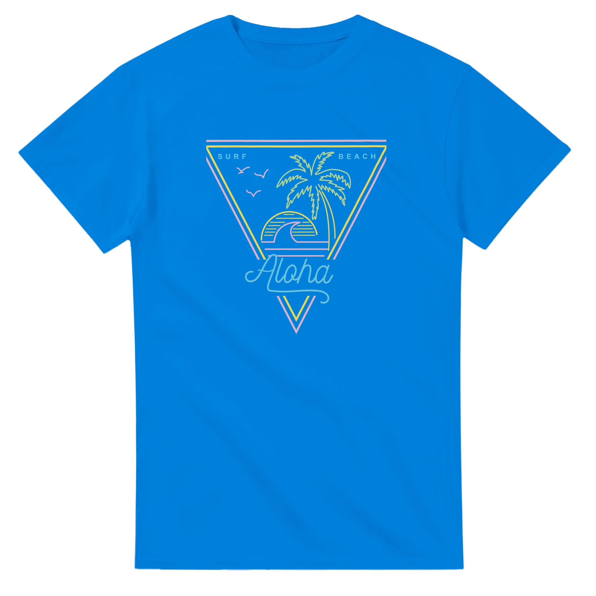 Aloha Surf Beach – Neon Pastel T-shirt i Klassisk Bomull för Unisex Stil och Komfort Tstore 9223e3c1-396e-4ab3-a8b8-4fbb841c107b