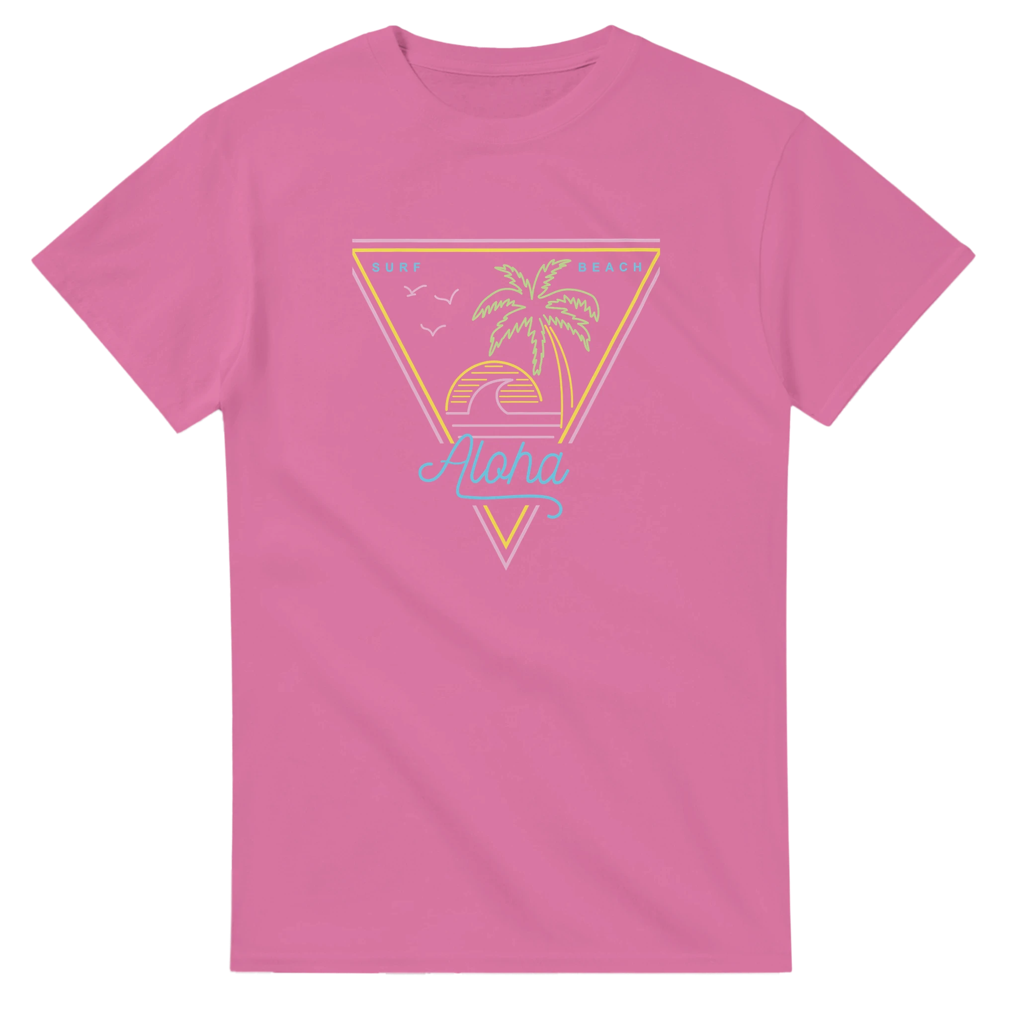 Aloha Surf Beach – Neon Pastel T-shirt i Klassisk Bomull för Unisex Stil och Komfort Tstore e6b8d14a-88f9-4c02-b12c-0ed5df21e7d9