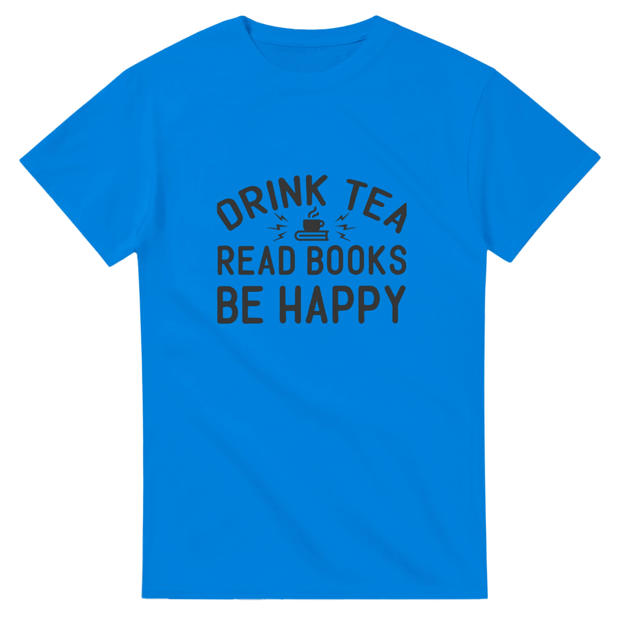Drink Tea, Read Books, Be Happy – Klassisk Unisex T-shirt för Bokälskare i Flera Färger Tstore ef311df3-5b28-45d0-899b-4d33db70698f