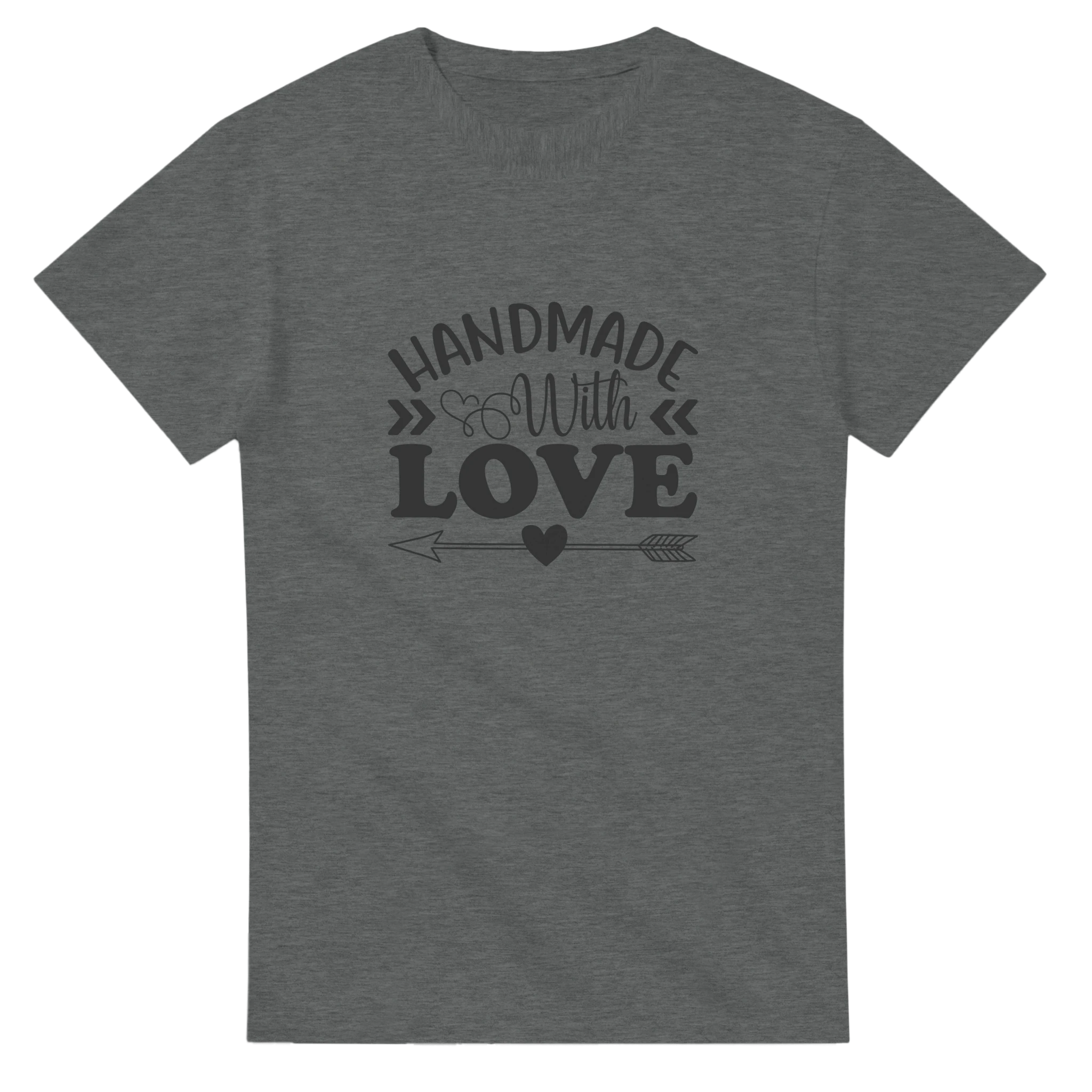 Handmade With Love T-shirt – Hantverksinspirerad Bomullströja med Unisex-passform och Tryck Tstore f055417d-36cd-4285-a26d-b574d7bbd59a