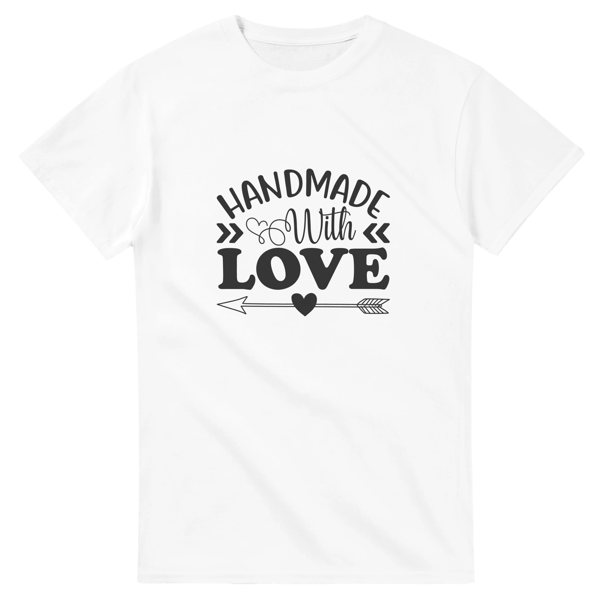 Handmade With Love T-shirt – Hantverksinspirerad Bomullströja med Unisex-passform och Tryck Tstore f14e4df0-7e44-4d62-b729-39aaf803fd1c